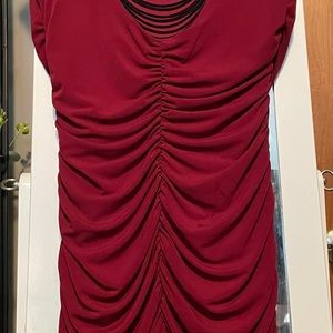 Burgundy Cocktail dress